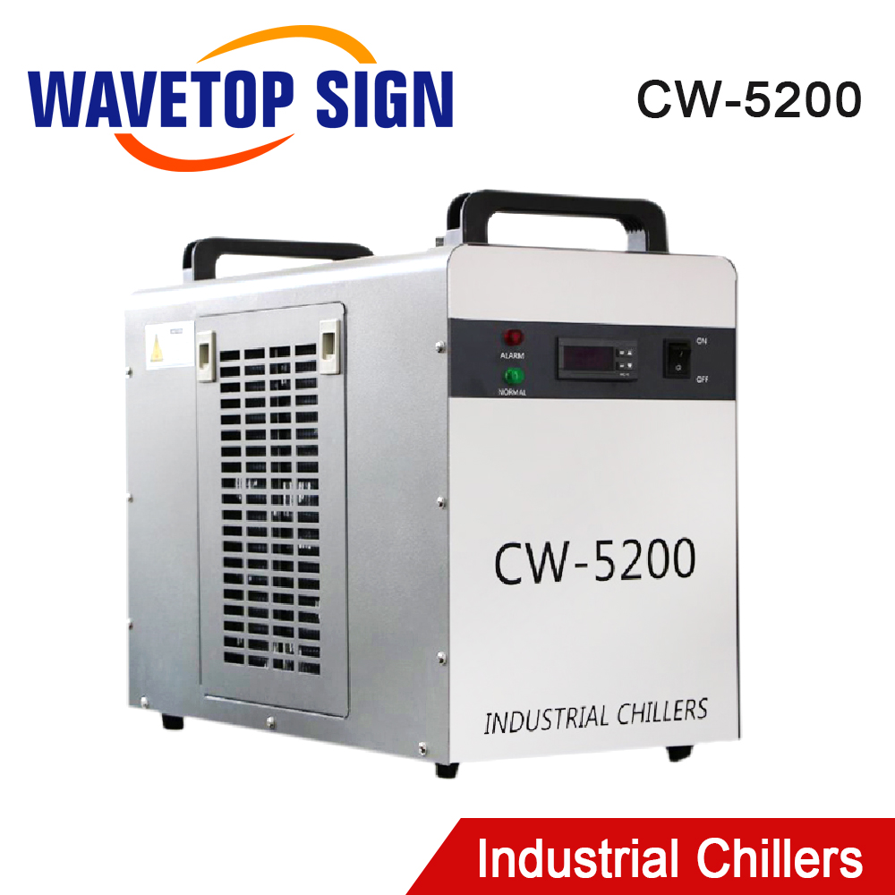 Laser Industrial Chiller - WaveTopSign CW-5200 산업용 물 냉각기 5200W
