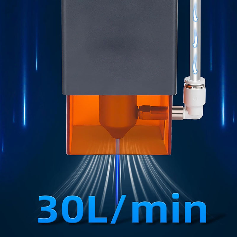 CNC 30L/Min 레이저 공기 보조 펌프 레이저 절 - Industrial Laser Engraver 리뷰 및 가격
