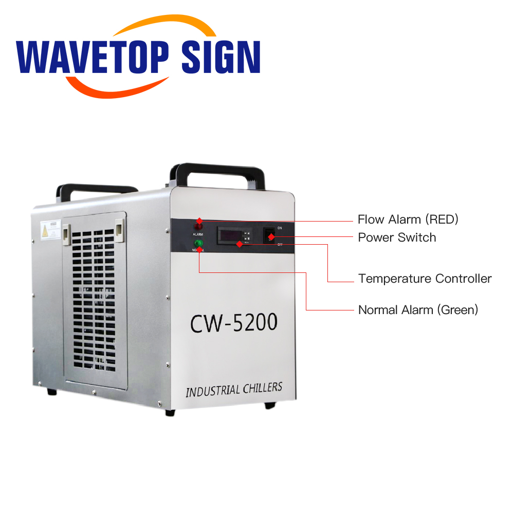 WaveTopSign CW-5200 산업용 물 냉각기  - Laser Industrial Chiller 리뷰 및 가격