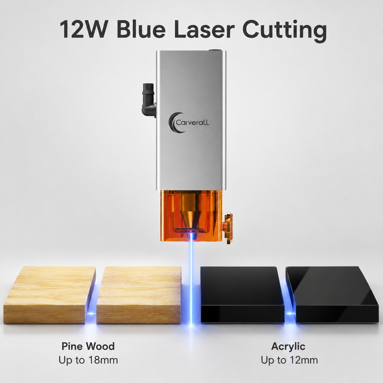 K15 PRO 12W 레이저 조각기 커터, MD12 에 - Industrial Laser Engraver 리뷰 및 가격
