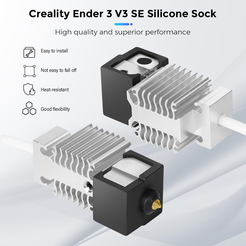 Creality Ender 3 V3 SE 실리콘 양말, - Creality Printer Ender 3 리뷰 및 가격